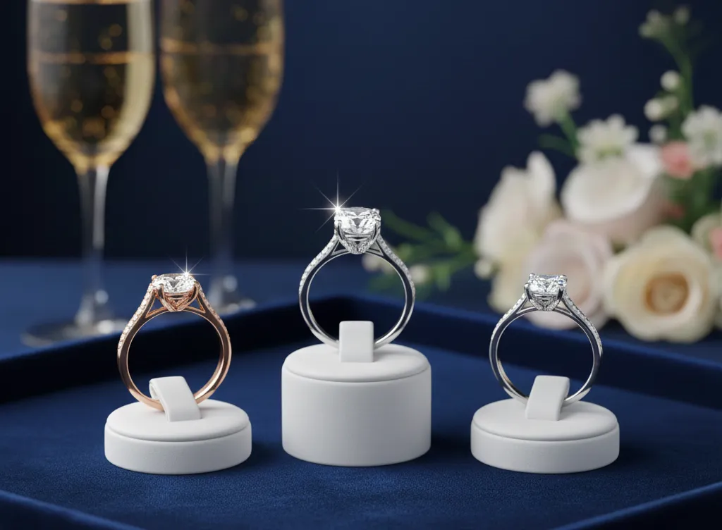 CẬP NHẬT CÁC MẪU NHẪN CƯỚI KIM CƯƠNG MỚI NHẤT: SỰ LỰA CHỌN PHÙ HỢP CHO MÙA CƯỚI 2026