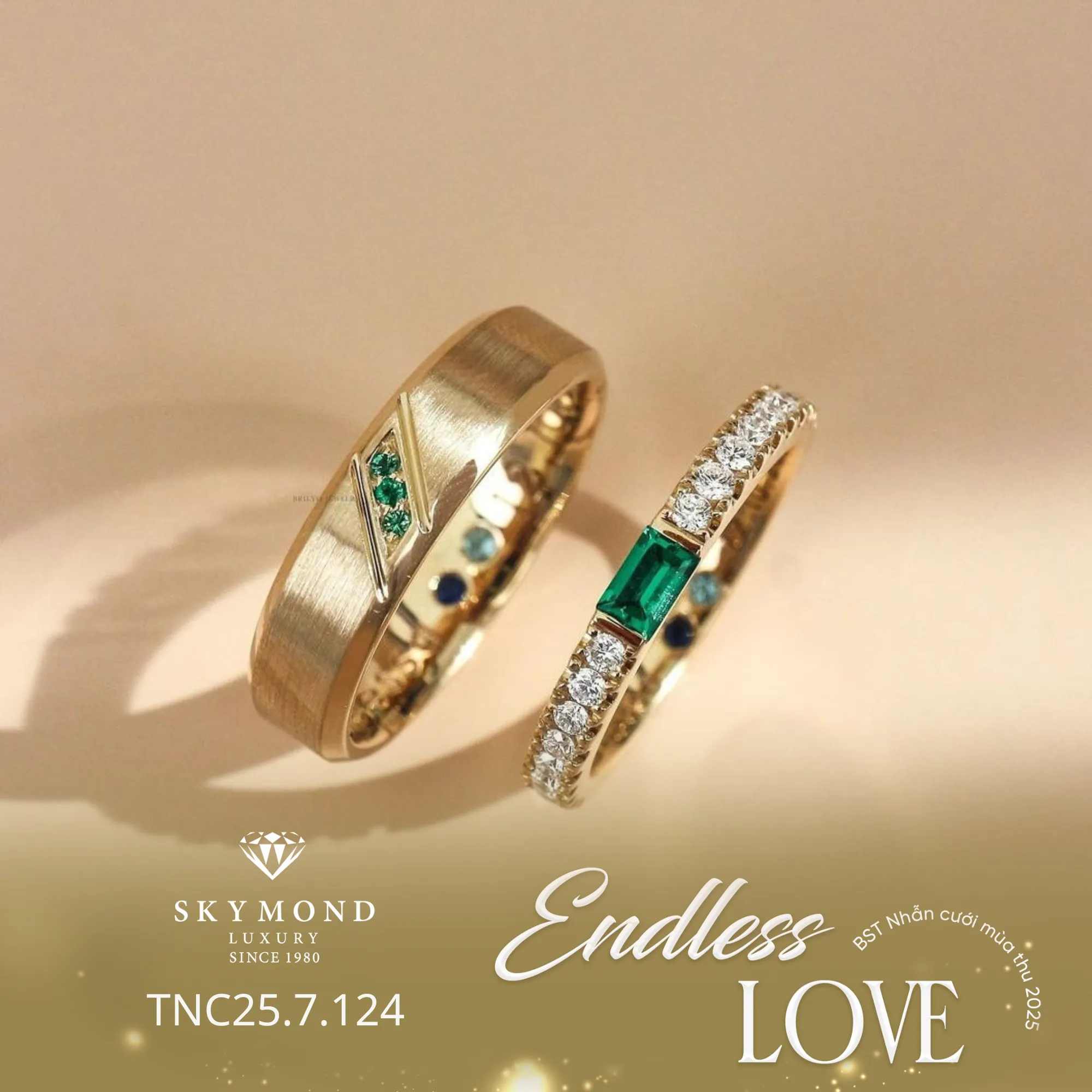 mẫu nhẫn cưới vàng