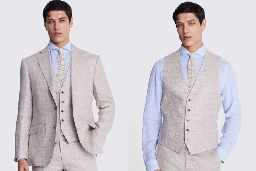 vest cưới nam 3 mảnh