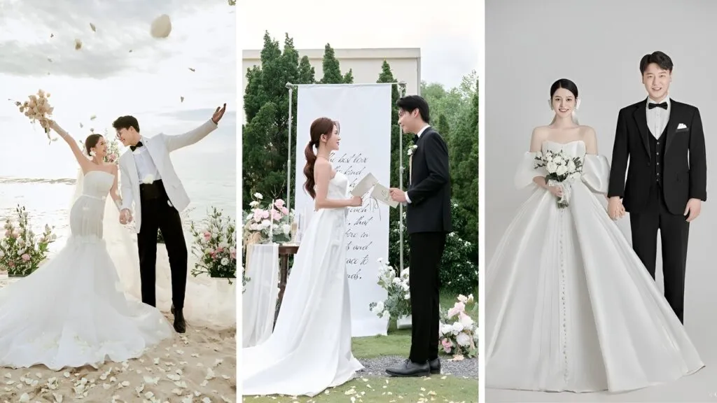 chọn vest cưới chụp ảnh cưới