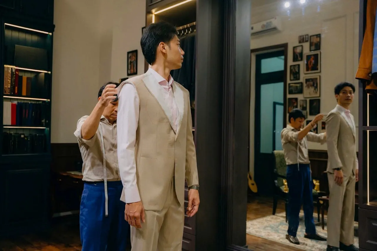 vest cưới may đo thủ c&ocirc;ng