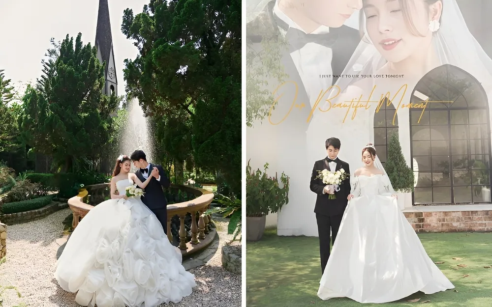 chụp ảnh tại phim trường