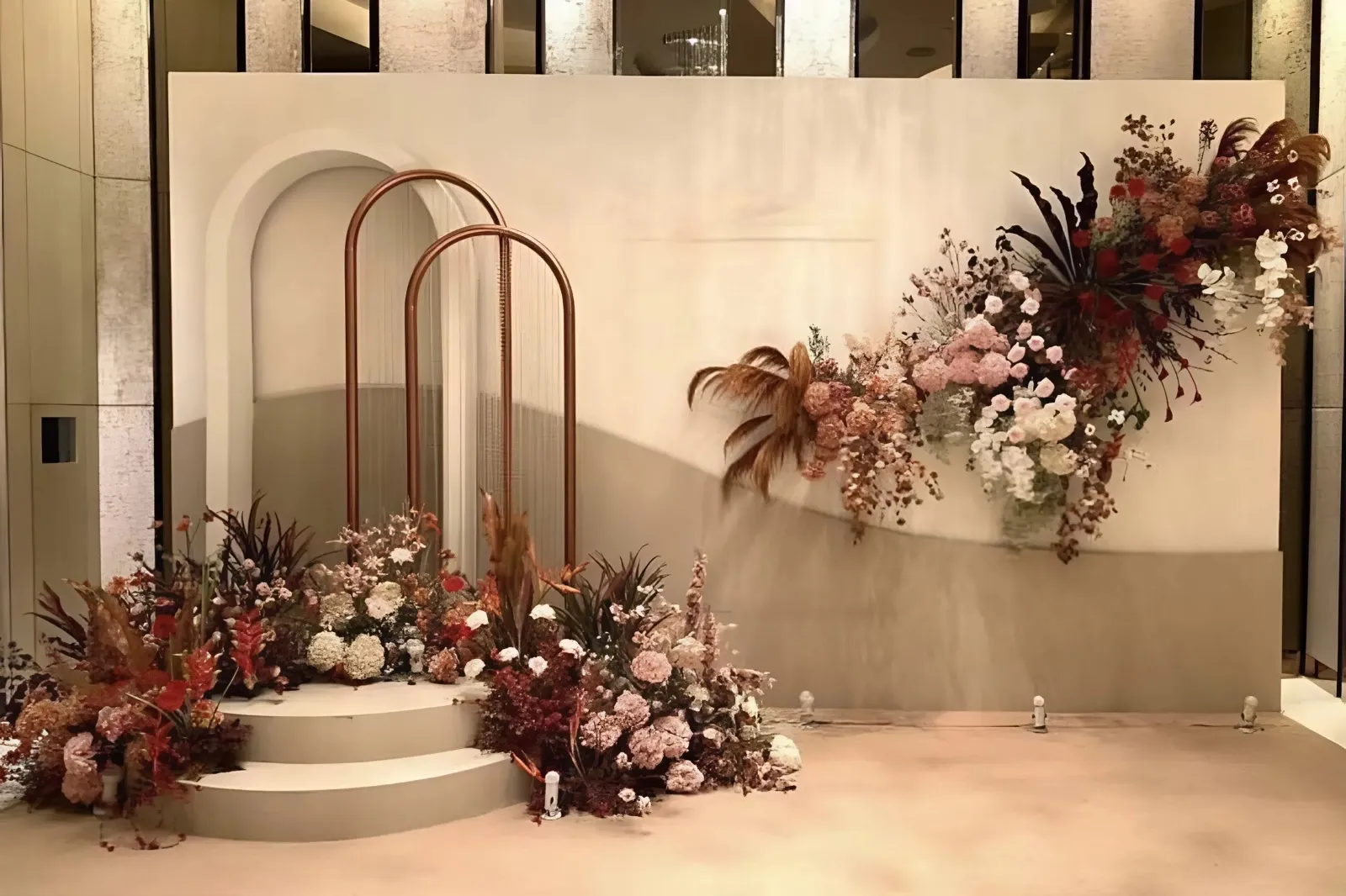 xu hướng decor tiệc cưới